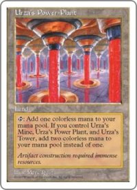 【JPN/5ED】ウルザの魔力炉/Urza's Power Plant