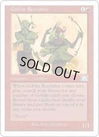 【ENG/6ED】ゴブリン徴募兵/Goblin Recruiter【VG】