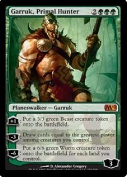 画像1: 【ENG/M12/FOIL★】原初の狩人、ガラク/Garruk, Primal Hunter