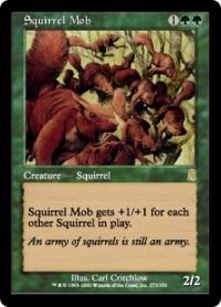 【JPN/ODY】リスの群れ/Squirrel Mob