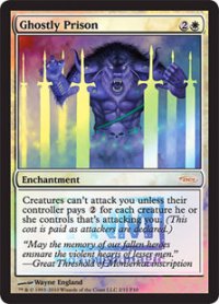 【ENG/PRM/FOIL★】亡霊の牢獄/Ghostly Prison【FNM】