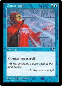 画像1: 【JPN/TMP】対抗呪文/Counterspell