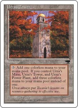 画像1: 【ENG/CHR】ウルザの塔/Urza's Tower【Forest】