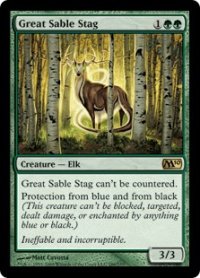 【ENG/M10】大貂皮鹿/Great Sable Stag