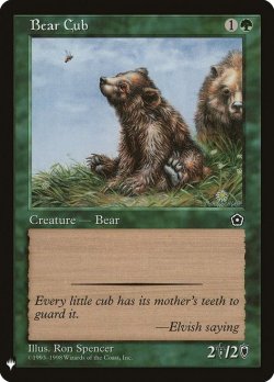 画像1: 【ENG/MB1】仔熊/Bear Cub