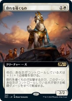 画像1: 【JPN/M21-BF/Foil★】群れを導くもの/Pack Leader 『R』 [白]【拡張アート】