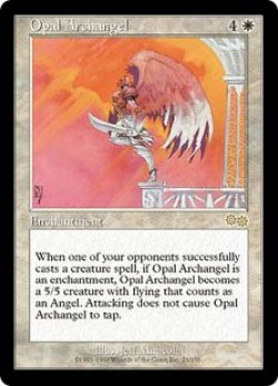 画像1: 【ENG/USG】オパールの大天使/Opal Archangel