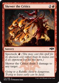 【ENG/RNA】批判家刺殺/Skewer the Critics