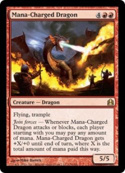 画像1: 【ENG/CMD】マナ蓄積のドラゴン/Mana-Charged Dragon
