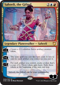 【JPN/C18/FOIL★】天智、サヒーリ/Saheeli, the Gifted