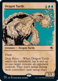 【ENG/AFR-BF】竜亀/Dragon Turtle 『R』 [青]【ショーケース】