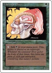 【ENG/3ED】ラノワールのエルフ/Llanowar Elves