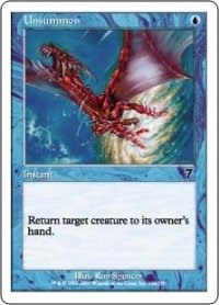 【JPN/7ED/FOIL★】送還/Unsummon