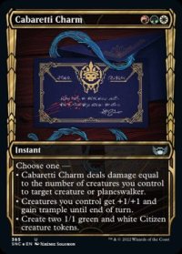 【ENG/SNC-BF/箔押し・Foil★】舞台座一家の魔除け/Cabaretti Charm [マルチ] 『U』【ショーケース】