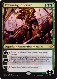 【ENG/XLN】秘宝探究者、ヴラスカ/Vraska, Relic Seeker 『M』 [マルチ]