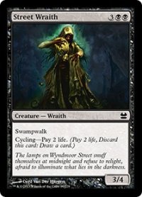 【ENG/MMA/FOIL★】通りの悪霊/Street Wraith