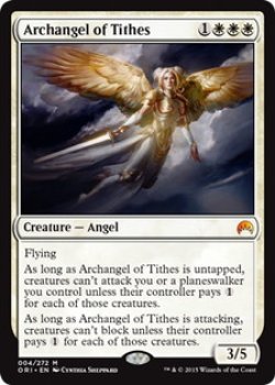 画像1: 【ENG/ORI】徴税の大天使/Archangel of Tithes【EX-】