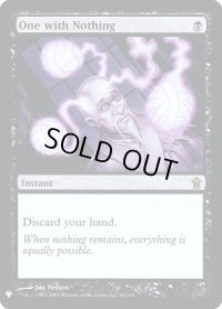 【ENG/MB1/FOIL★】空虚自身/One with Nothing