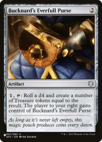 【ENG/The List】バックナードの裕福な財布/Bucknard's Everfull Purse