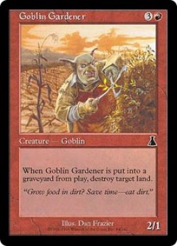 画像1: 【JPN/UDS/FOIL★】ゴブリンの庭師/Goblin Gardener