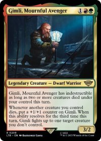 【ENG/LTR】死を悼む復讐者、ギムリ/Gimli, Mournful Avenger