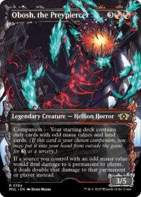 【ENG/MUL/ハロー・Foil★】獲物貫き、オボシュ/Obosh, the Preypiercer [マルチ] 『R』