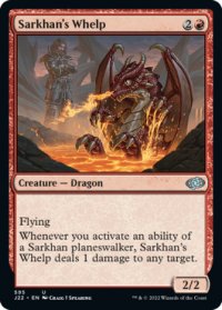 【ENG/J22】サルカンの仔竜/Sarkhan's Whelp
