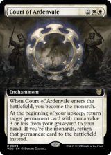 【ENG/WOC/FOIL★】アーデンベイルの宮廷/Court of Ardenvale【拡張アート】