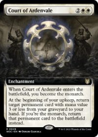 【ENG/WOC/FOIL★】アーデンベイルの宮廷/Court of Ardenvale【拡張アート】