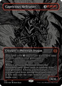 【ENG/ONE-BF/オイルスリック・Foil★】気まぐれな厄介者/Capricious Hellraiser [赤] 『M』