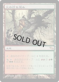画像1: 【JPN/SHM/FOIL★】火の灯る茂み/Fire-Lit Thicket