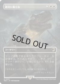 【JPN/REX】絶対に動くな/Don't Move [白] 『R』