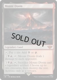 【ENG/LTR/FOIL★】滅びの山/Mount Doom