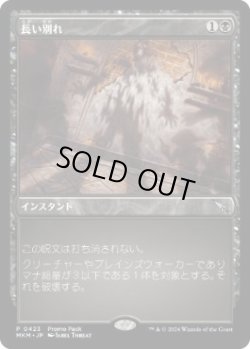 画像1: 【JPN/MKM/PRM】長い別れ/Long Goodbye