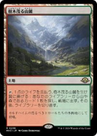【JPN/MH3/FOIL★】樹木茂る山麓/Wooded Foothills