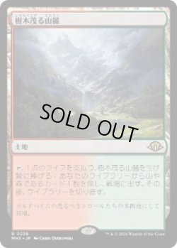 画像1: 【JPN/MH3】樹木茂る山麓/Wooded Foothills