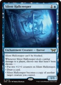 【ENG/DSK/FOIL★】静かなる広間這い/Silent Hallcreeper  [青] 『R』