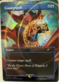 【ENG/MagicCon-PRM/FOIL★】対抗呪文/Counterspell【フルアート】