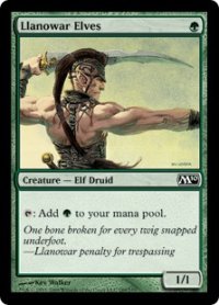 【ENG/M10】ラノワールのエルフ/Llanowar Elves