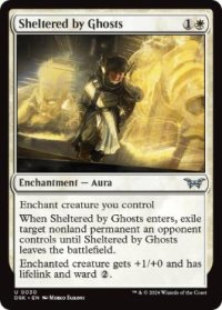 【ENG/DSK/FOIL★】幽霊による庇護/Sheltered by Ghosts  [白] 『U』