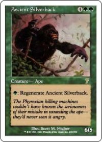 【JPN/7ED/FOIL★】年経たシルバーバック/Ancient Silverback