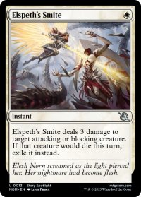 【ENG/MOM】エルズペスの強打/Elspeth's Smite [白] 『U』