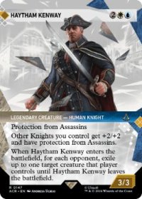 【ENG/ACR-BF/FOIL★】ヘイザム・ケンウェイ/Haytham Kenway【ショーケース】