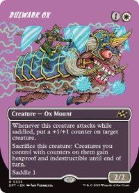 【ENG/DFT-BF/FOIL★】防壁の雄牛/Bulwark Ox [白] 『R』【ボーダーレス】