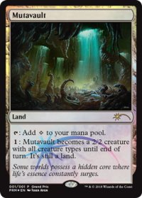 【ENG/GP-PRM/FOIL★】変わり谷/Mutavault