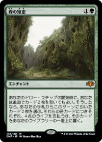 【JPN/DMR】森の知恵/Sylvan Library