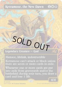 【ENG/DFT-BF/ファーストプレイス・FOIL★】新たな夜明け、ケトラモーズ/Ketramose, the New Dawn [マルチ] 『M』【ボーダーレス】