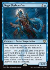 【ENG/TDM/FOIL★】ナーガの肉体造形師/Naga Fleshcrafter [青] 『R』