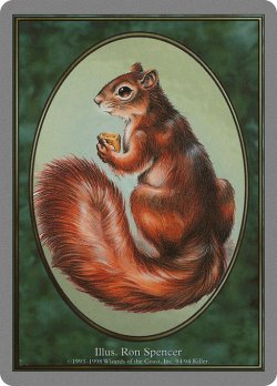 画像1: 【ENG/UGL】リストークン/Squirrel Token