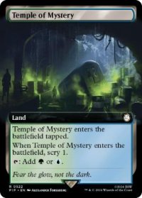 【ENG/PIP-BF/FOIL★】神秘の神殿/Temple of Mystery【拡張アート】